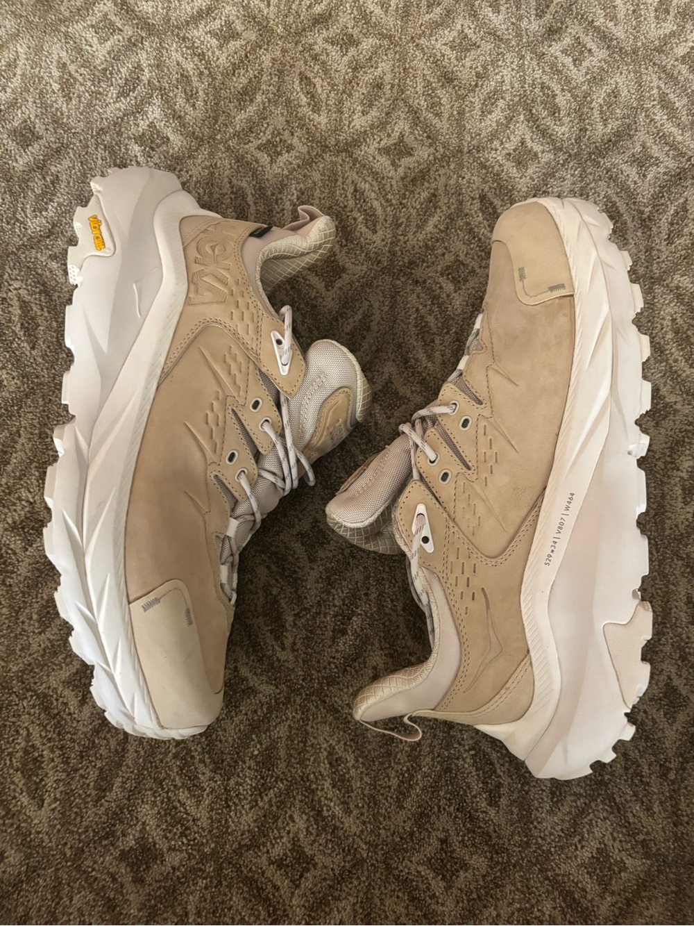 Hoka One One Kaha 2 low GTX gore-Tex oak beige hiking shoe - Picture 8 of 11